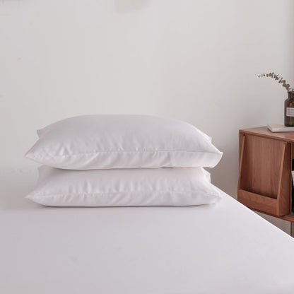 Wit Bamboe Beddengoedset 2-persoons – 400TC Tanboocel - Coco White