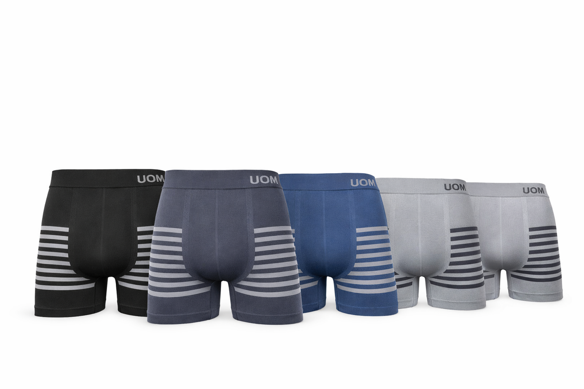 12 stuks Naadloze boxershorts heren – UOMO