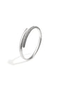 Armbanden van roestvrij staal, cirkel, casual, dagelijks, eenvoudig, serie, damessieraden