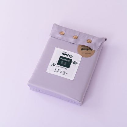 Lila Bamboe Beddengoedset 2-persoons – 400TC Tanboocel - Lavender Mist