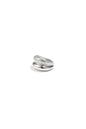 Dubbele ring met structuur