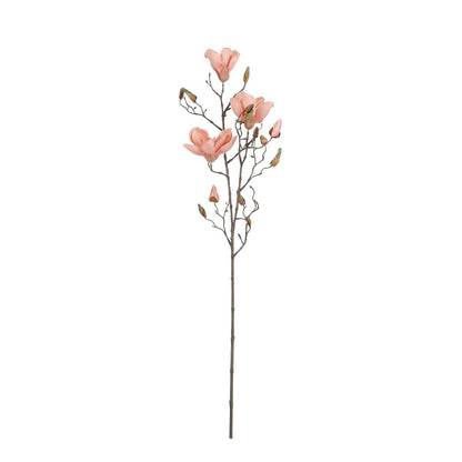 Kunstbloem Magnolia Perzik