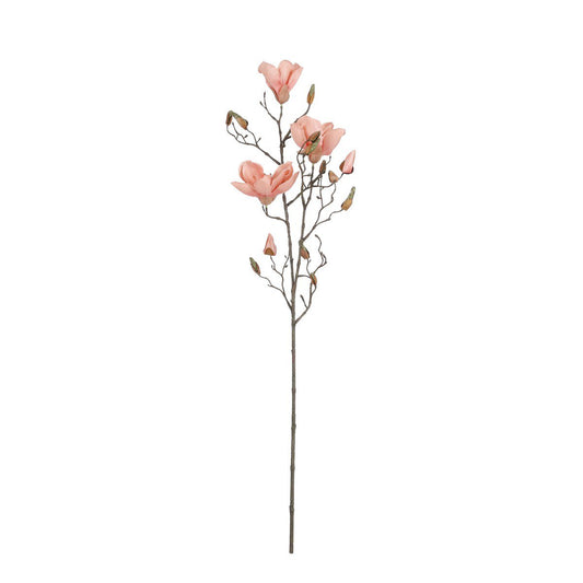Kunstbloem Magnolia Perzik