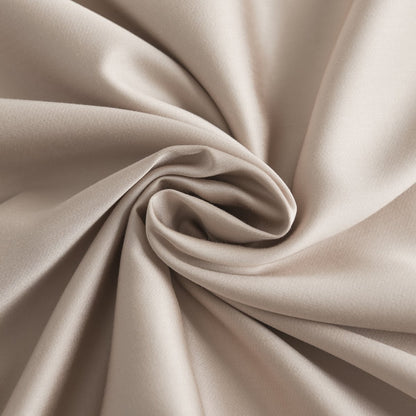 Beige Bamboe Beddengoedset 1-persoons – 400TC Tanboocel - Soft Taupe