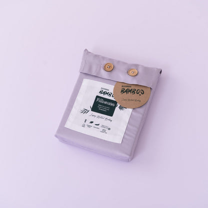 Lila Bamboe Beddengoedset 1-persoons – 400TC Tanboocel - Lavender Mist