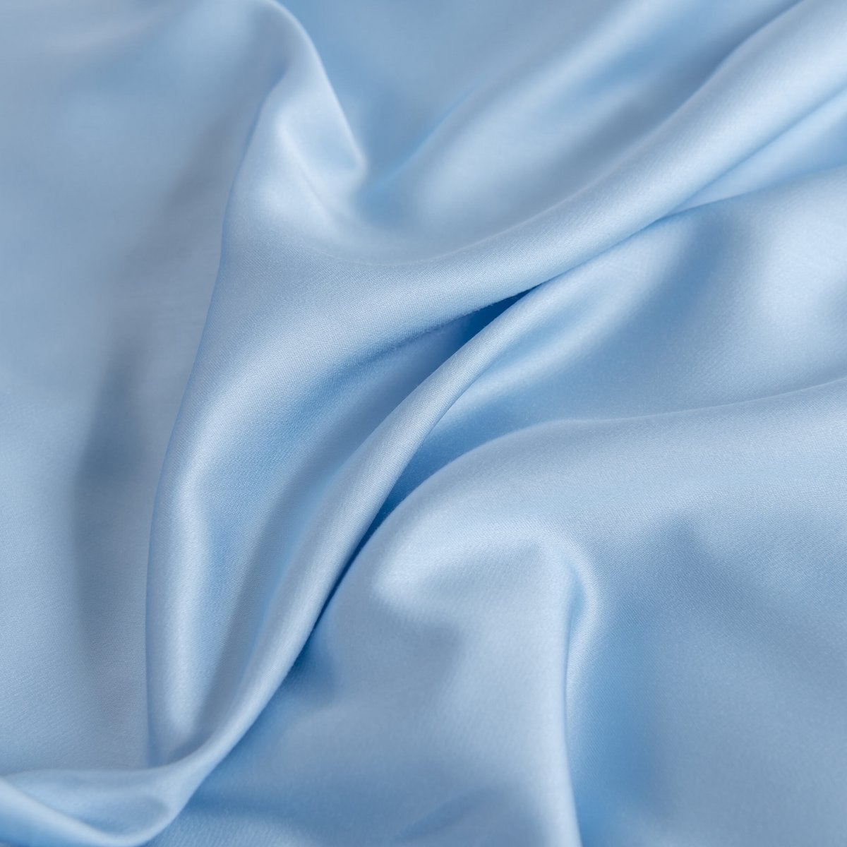 Lichtblauw Bamboe Hoeslaken voor Topdekmatras Premium – 400TC Tanboocel – 100% bamboe – Sky Blue