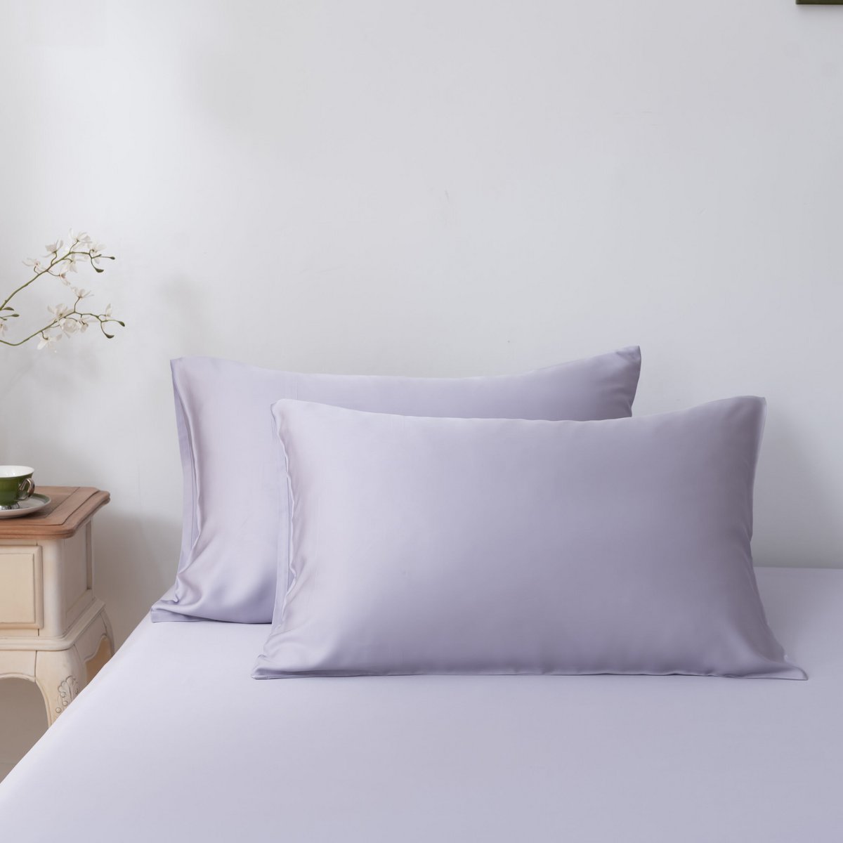 Lila Bamboe Beddengoedset 2-persoons – 400TC Tanboocel - Lavender Mist