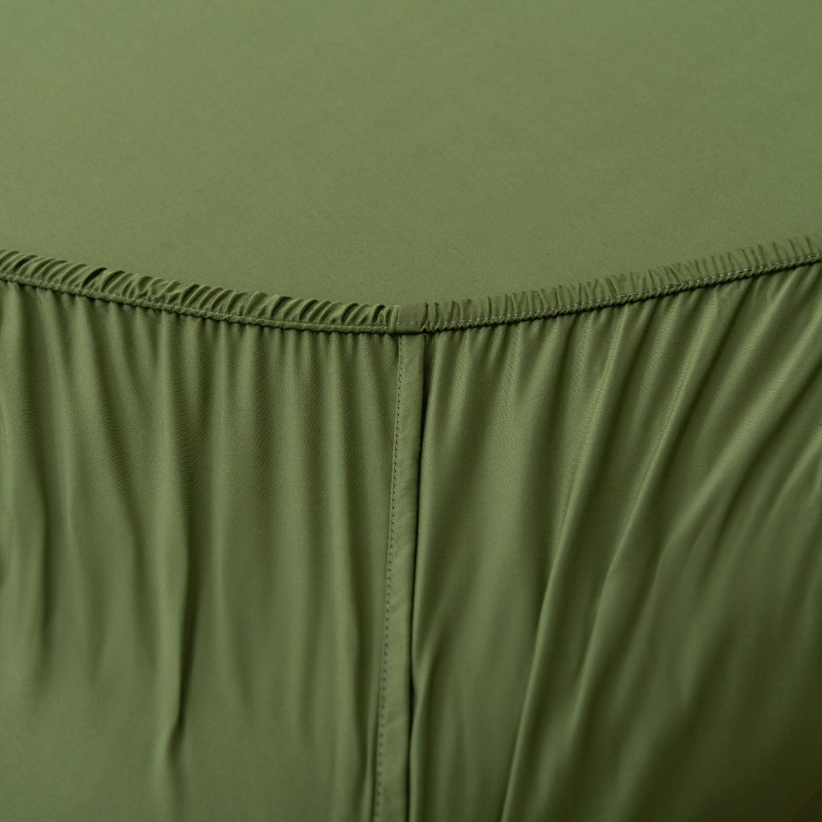 Donkergroen Bamboe Beddengoedset 2-persoons – 400TC Tanboocel - Deep Moss