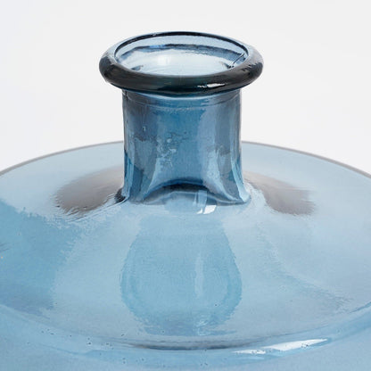 Decoratieve fles Guan Blauw