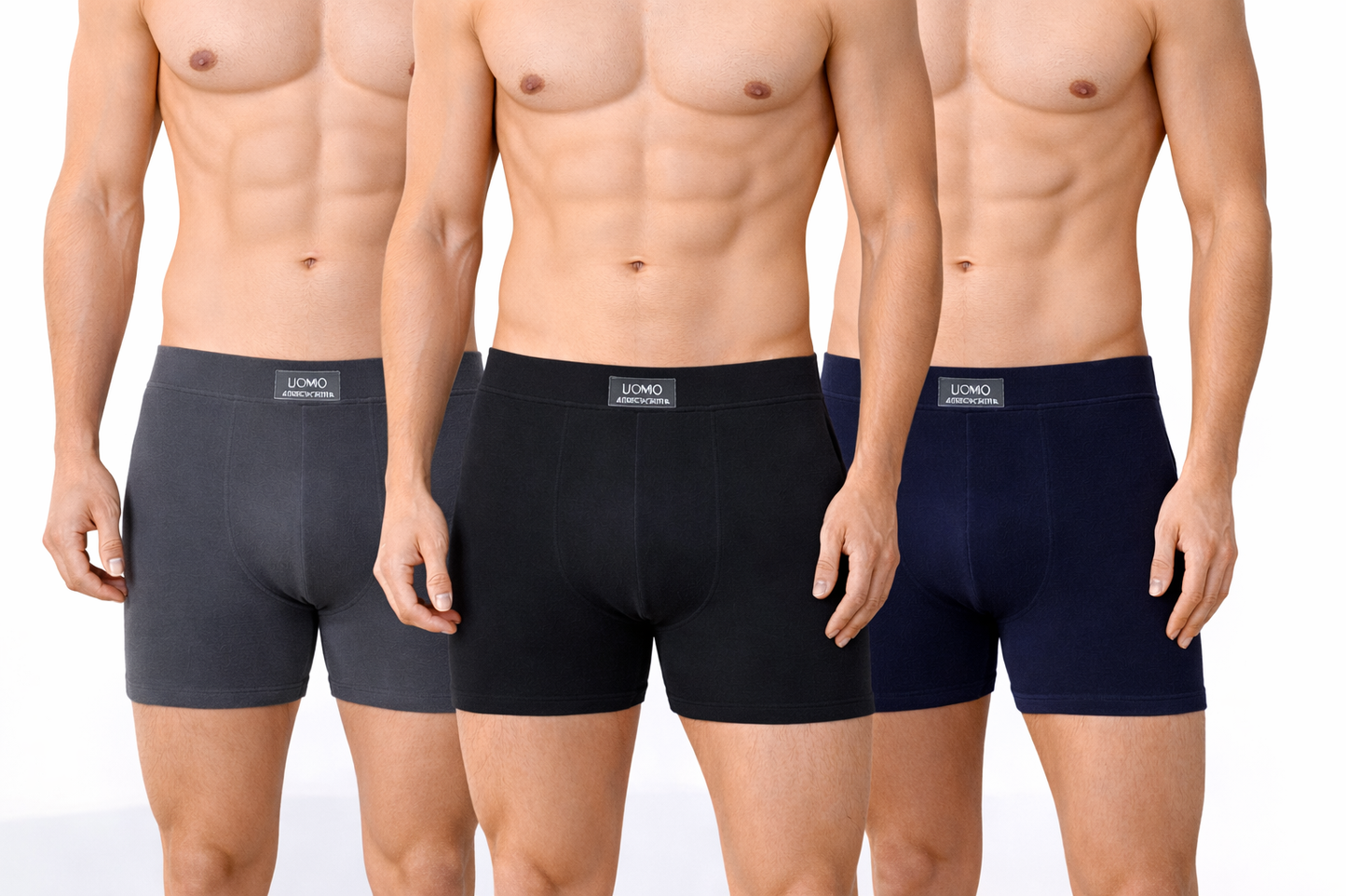 3 stuks Katoen boxershorts heren –  K