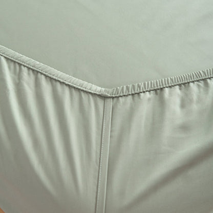 Lichtgroen Bamboe Beddengoedset 2-persoons – 400TC Tanboocel - Sage Green