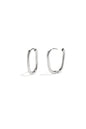 Oval hoops Stainless Steel