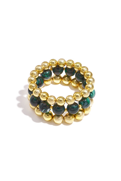 Armbanden set van 3 met kralen