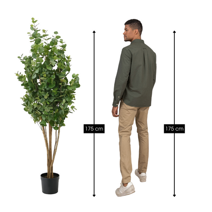 Plante artificielle Eucalyptus vert