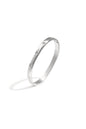 Armbanden van roestvrij staal met stippen, casual, dagelijks, eenvoudig, serie, damessieraden