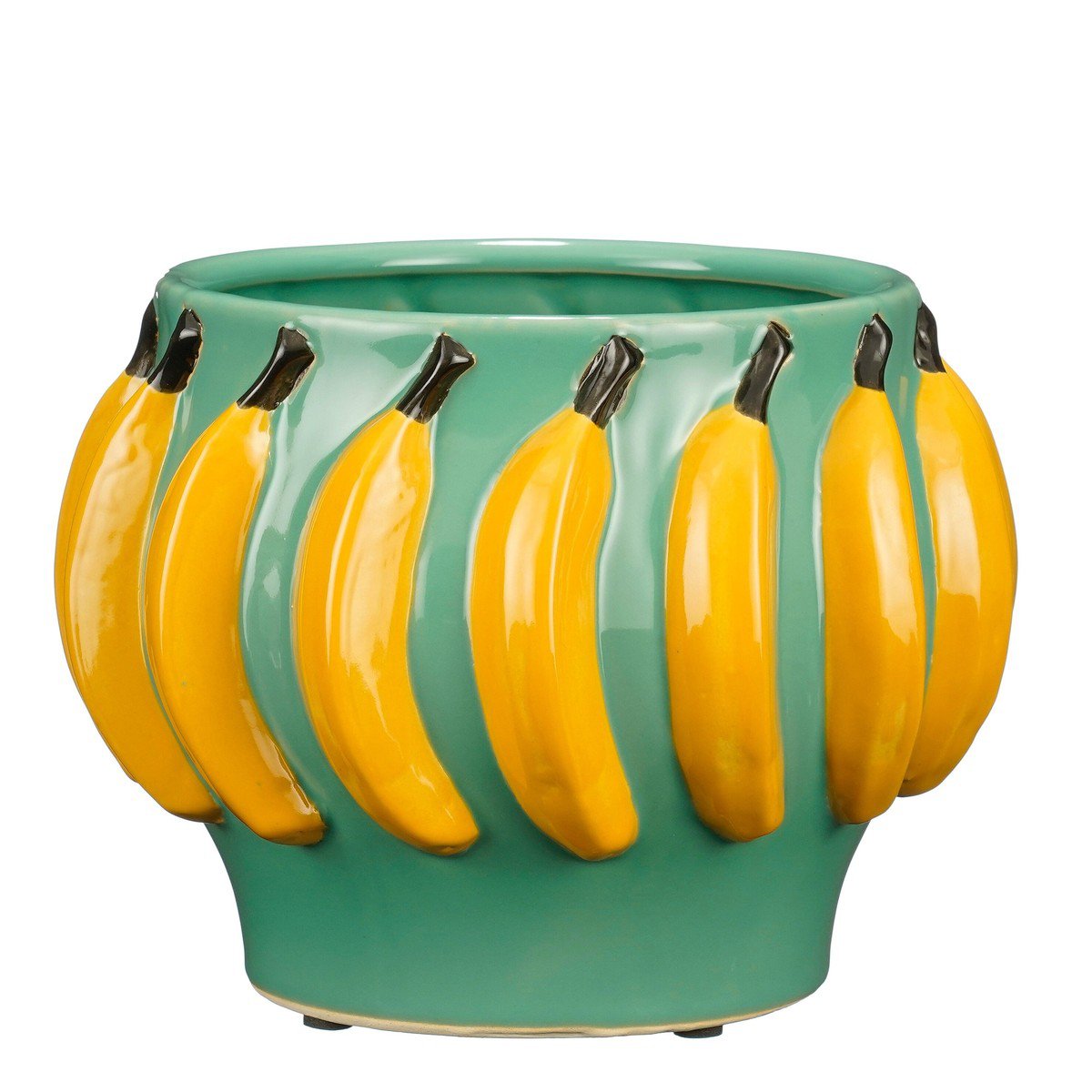 Bloempot binnen Moza Lichtgroen