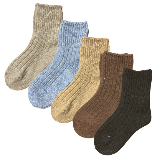 green-goose Alpaca Sokken voor Kinderen - 5 Paar - 85%
