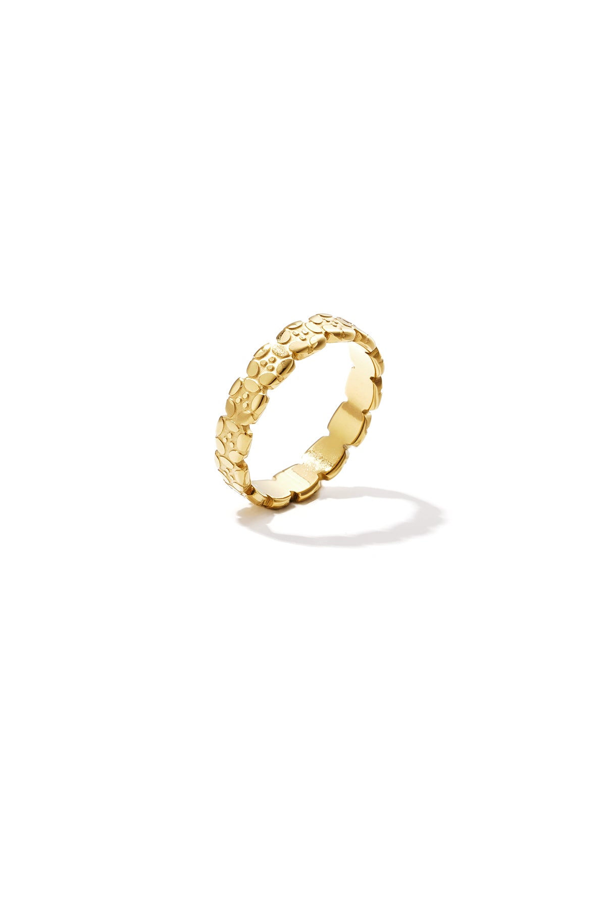 Ring met bloemenprint