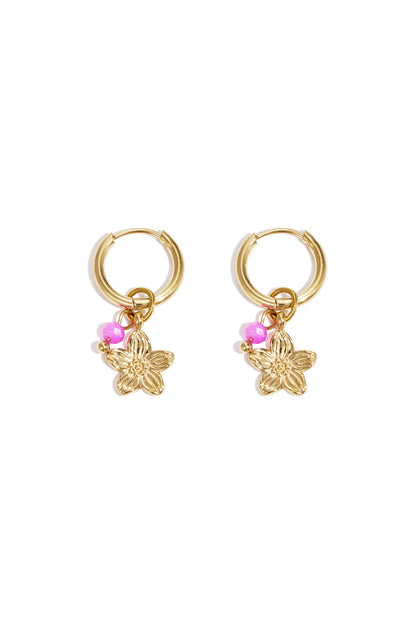 pearl blossom oorbellen