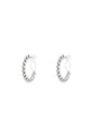Oorbellen met opvallende ringclip
