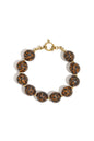 Acryl kralen armbanden luipaardprint casual dagelijks eenvoudig serie dames sieraden-16mm
