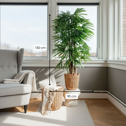 Konschtplanz Raphis-Palm gréng