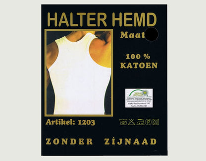 3 stuks NAFT heren halter hemd tanktop