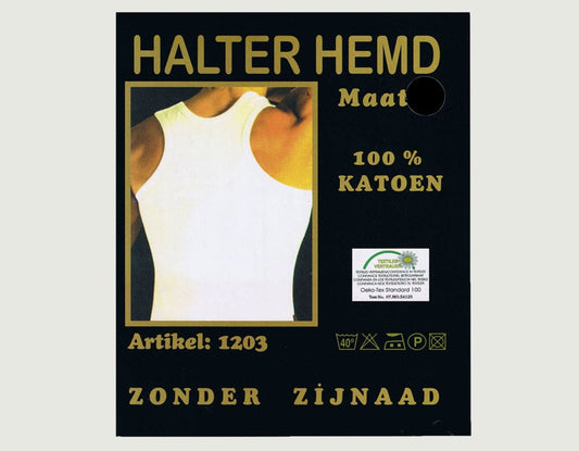 3 stuks NAFT heren halter hemd tanktop
