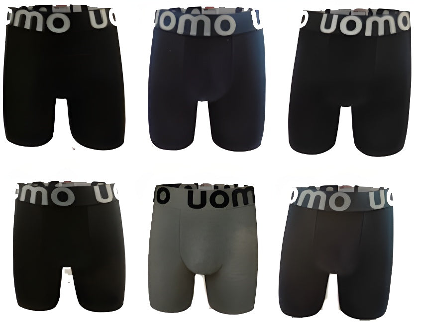 4 stuks sport Katoen Herenboxershorts  Met Lange Pijpen
