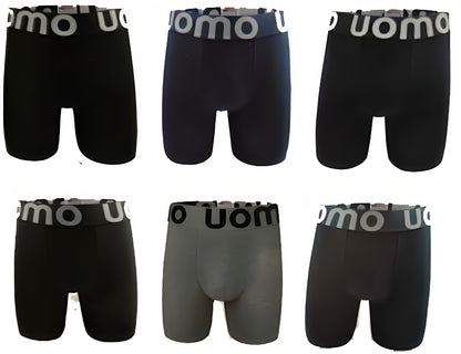 4 stuks sport Katoen Herenboxershorts  Met Lange Pijpen