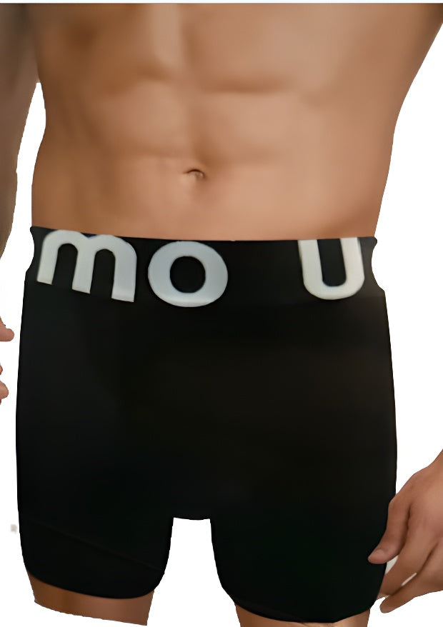 4 stuks sport Katoen Herenboxershorts  Met Lange Pijpen