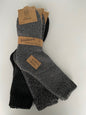 3 paar Alpaca-wollen thermo sokken