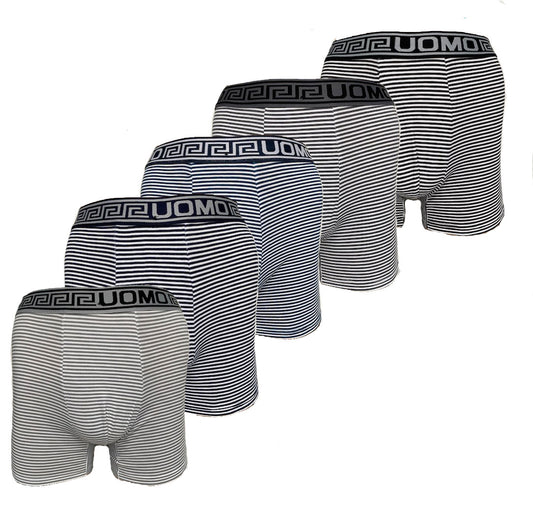 Set van 5 stuks UOMO katoen boxershorts